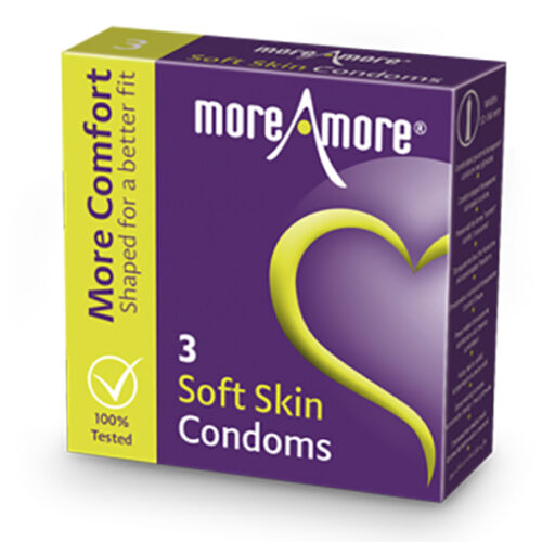 Kondomer- MoreAmore Soft Skin