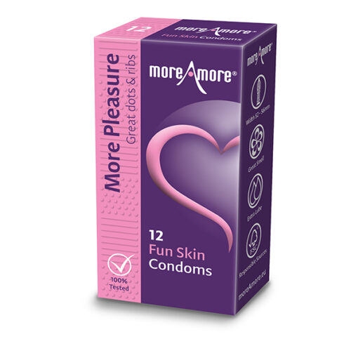 Kondomer- MoreAmore Fun Skin