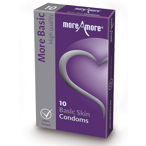 Kondomer- MoreAmore Basic Skin